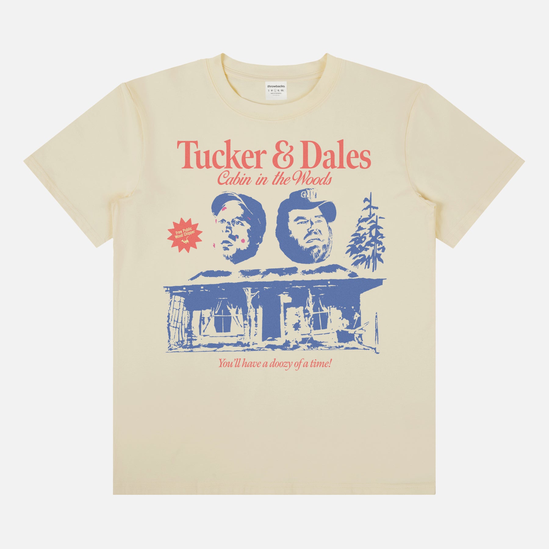 Funny Tucker & Dale Vs evil movie t-shirt, black cult classic comedy horror movie graphic tee
