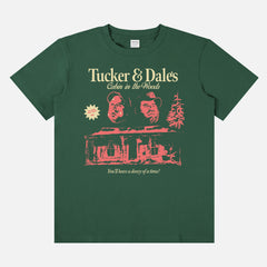Funny Tucker & Dale Vs evil movie t-shirt, black cult classic comedy horror movie graphic tee