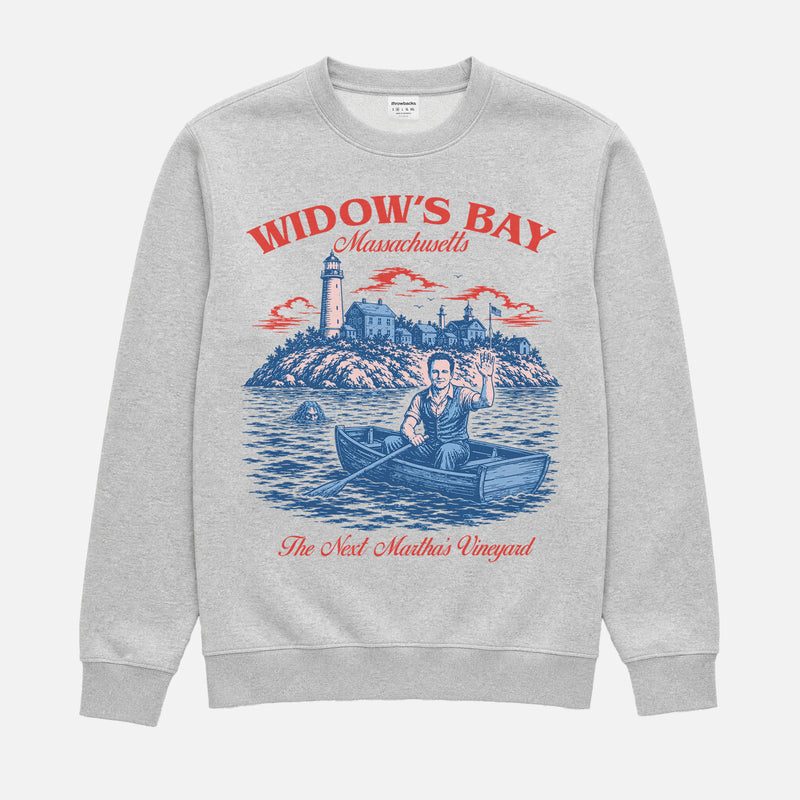 Funny vintage Widow's Bay TV Show crewneck sweatshirt