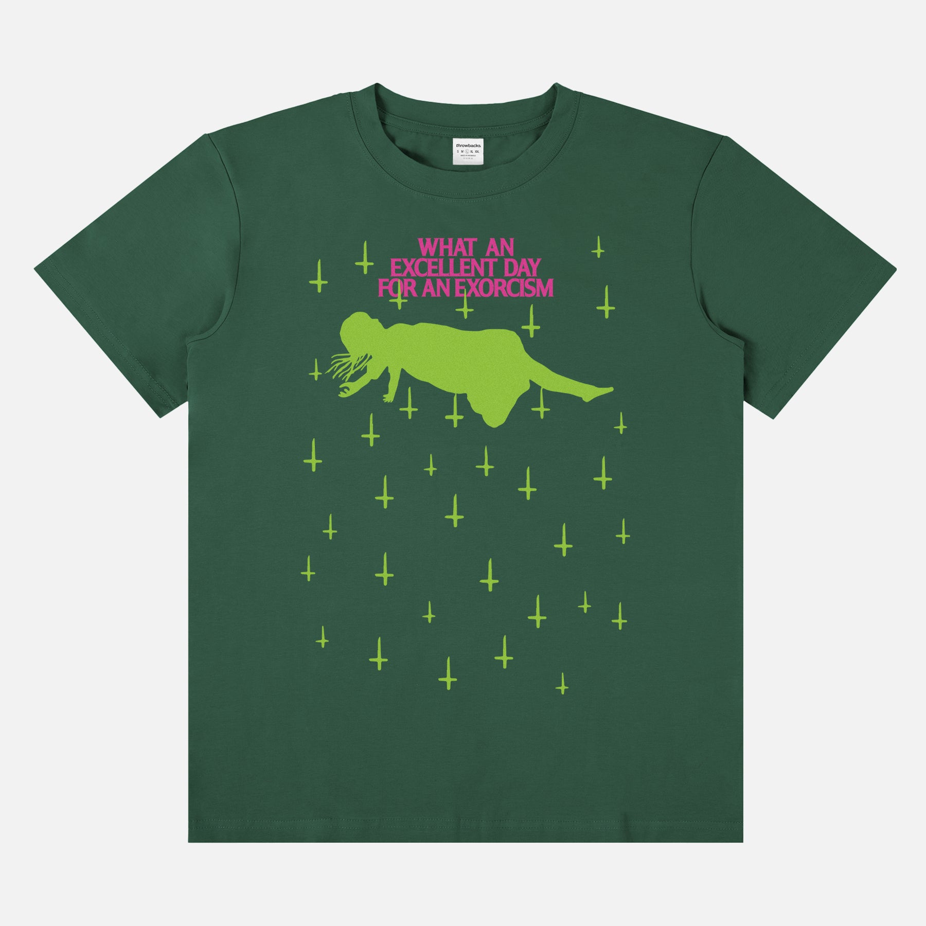 retro the exorcist movie graphic tee shirt for men and women, vintage horror movie apparel