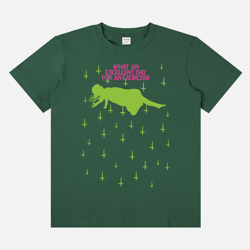 retro the exorcist movie graphic tee shirt for men and women, vintage horror movie apparel