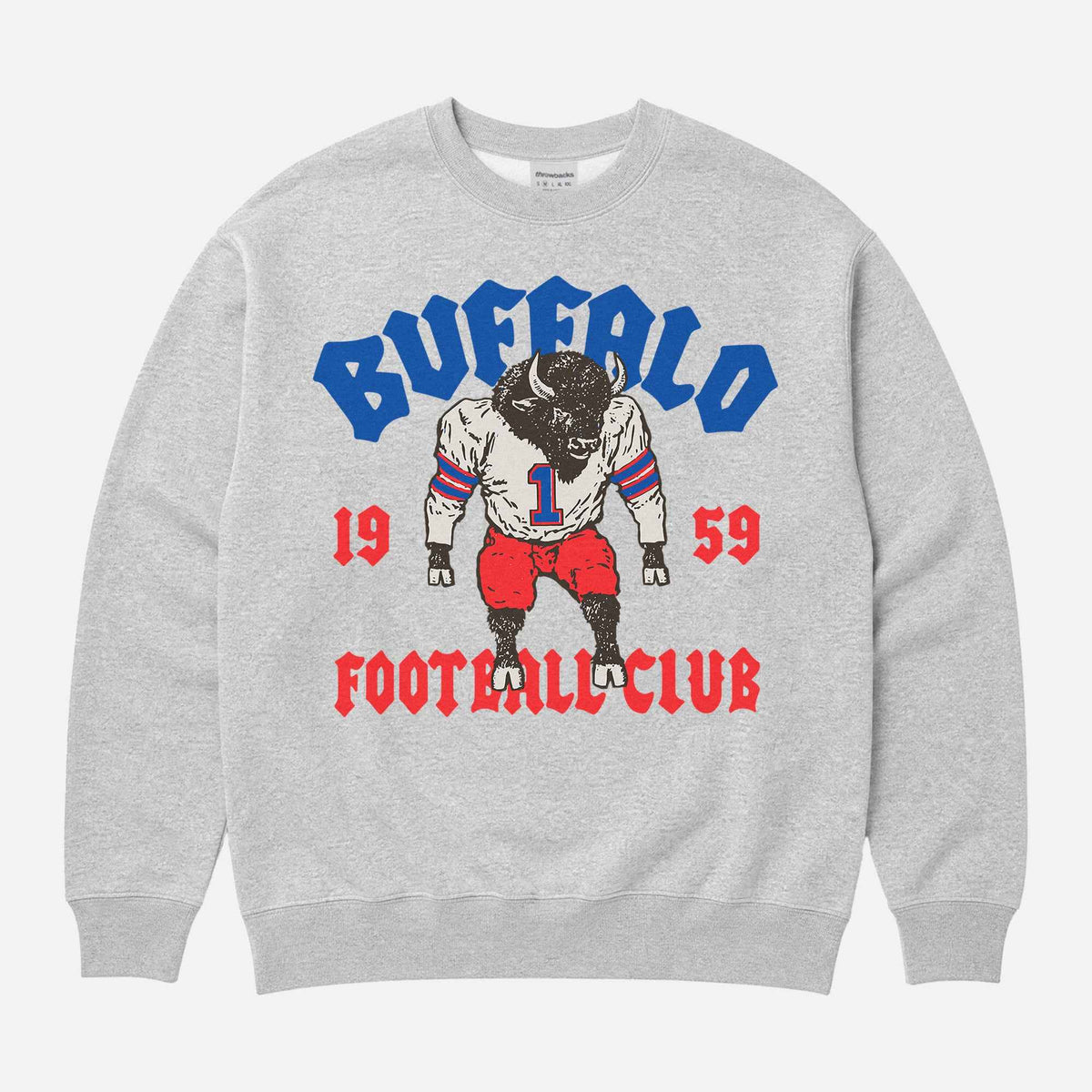 Throwback Buffalo Football Sweatshirt