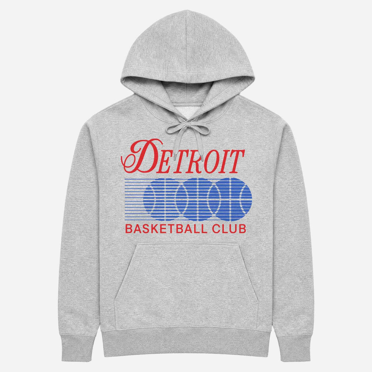90s Detroit Basketball Hoodie