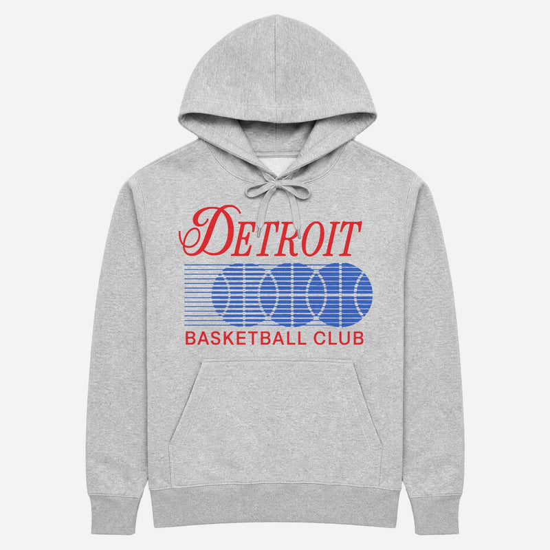 90s Detroit Basketball Hoodie