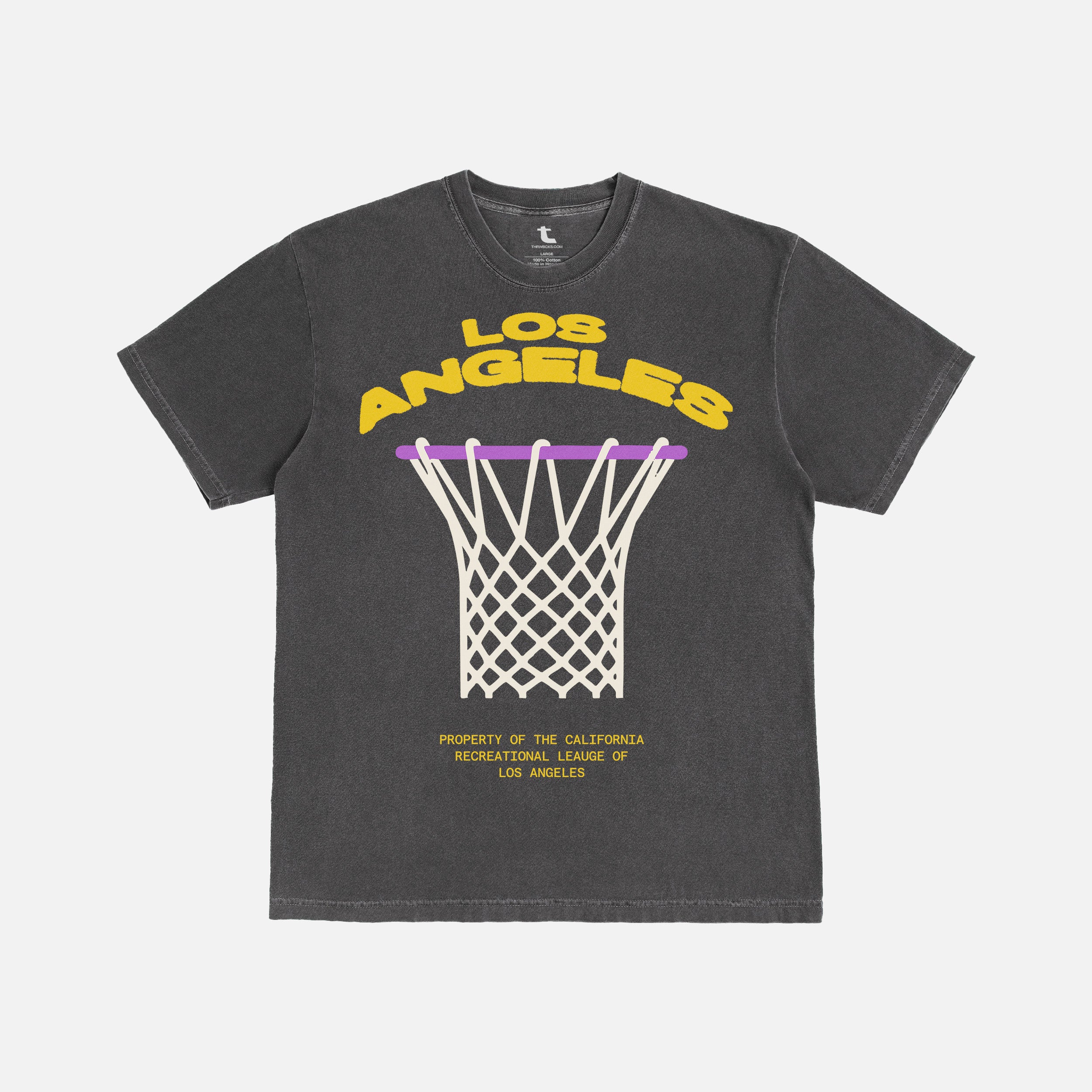 Los Angeles Basketball Sketch Streetwear Tee