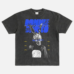 Grunge Donnie Darko movie graphic t-shirt memorabilia, y2k 90s movie bootleg graphic tee