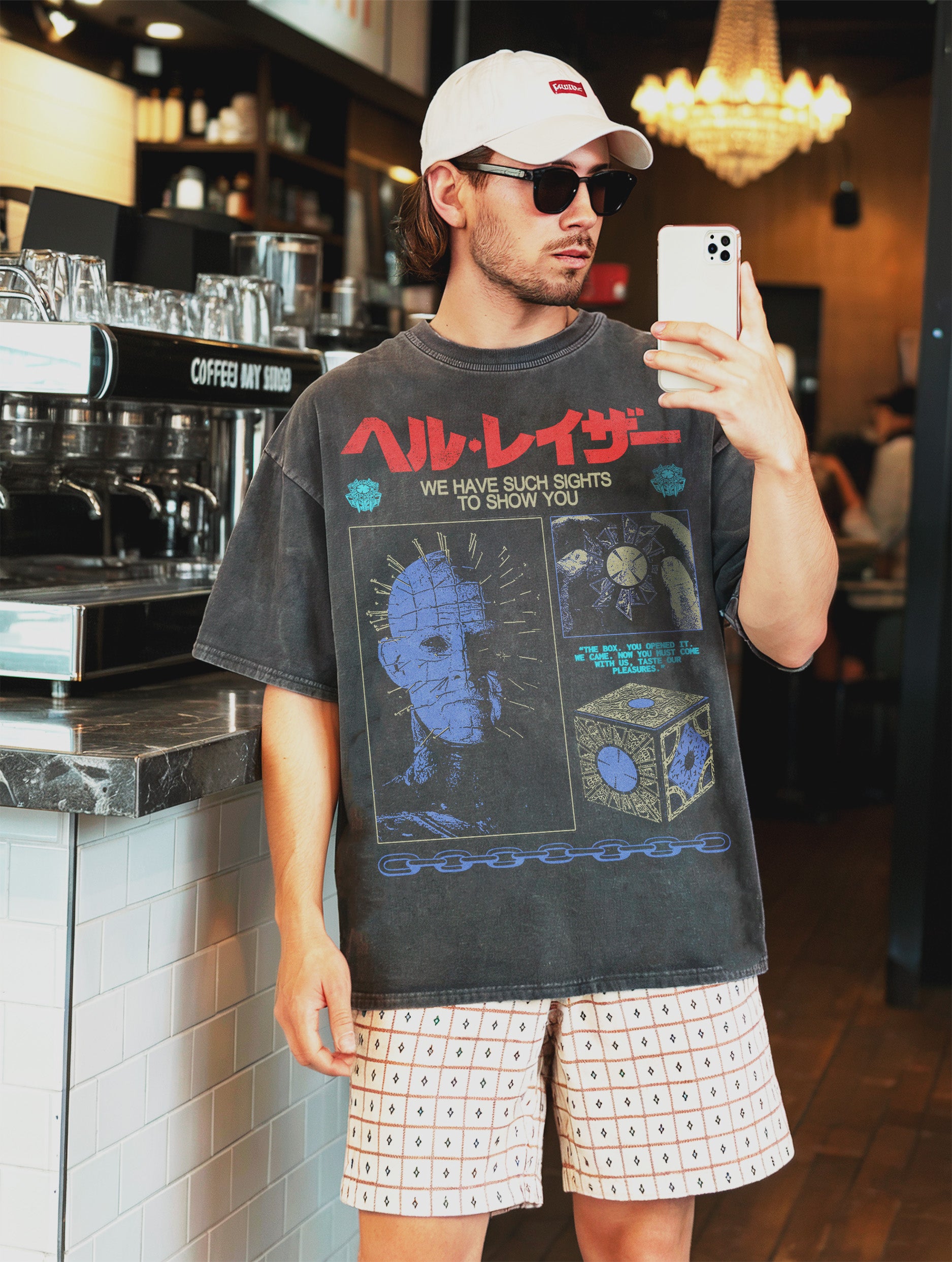 Such Sights Pinhead Horror Movie T-Shirt