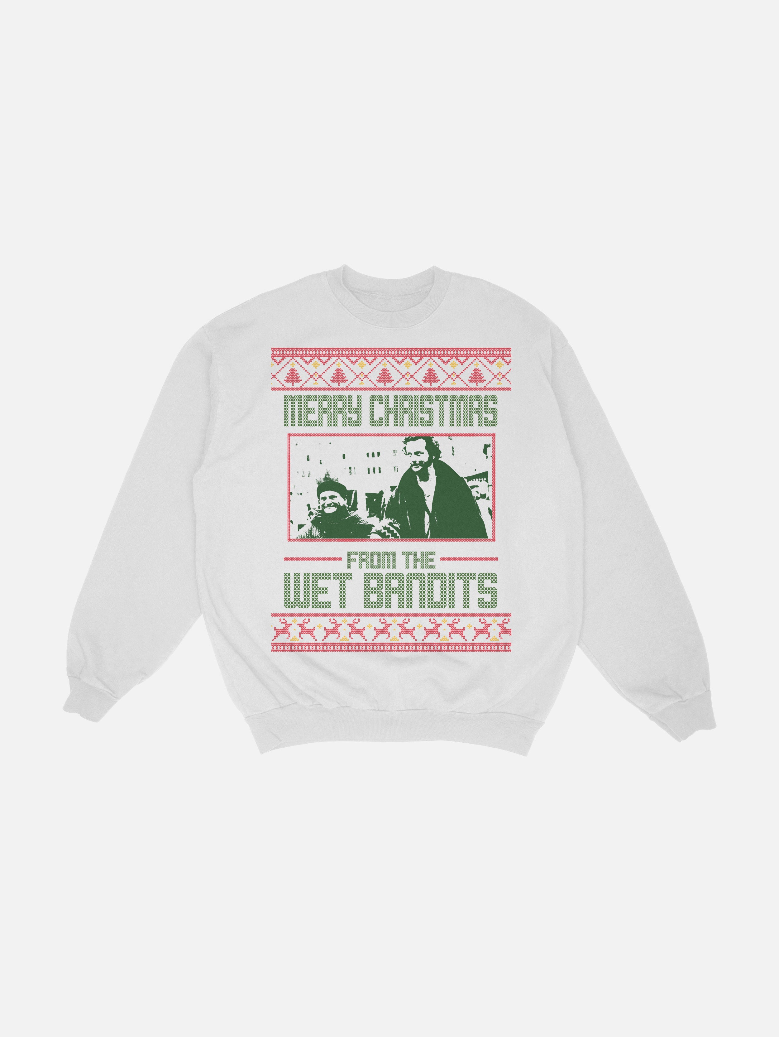 Wet Bandits Ugly Christmas Sweater