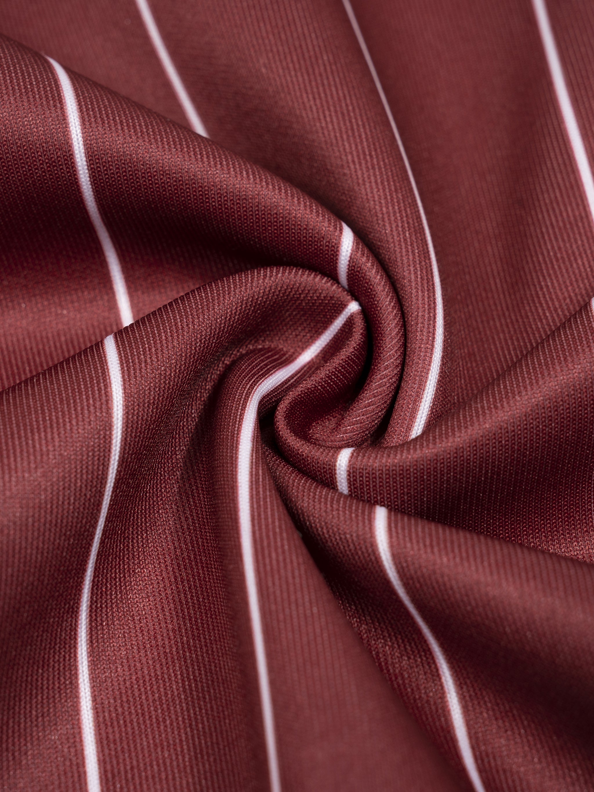 red pinstripes