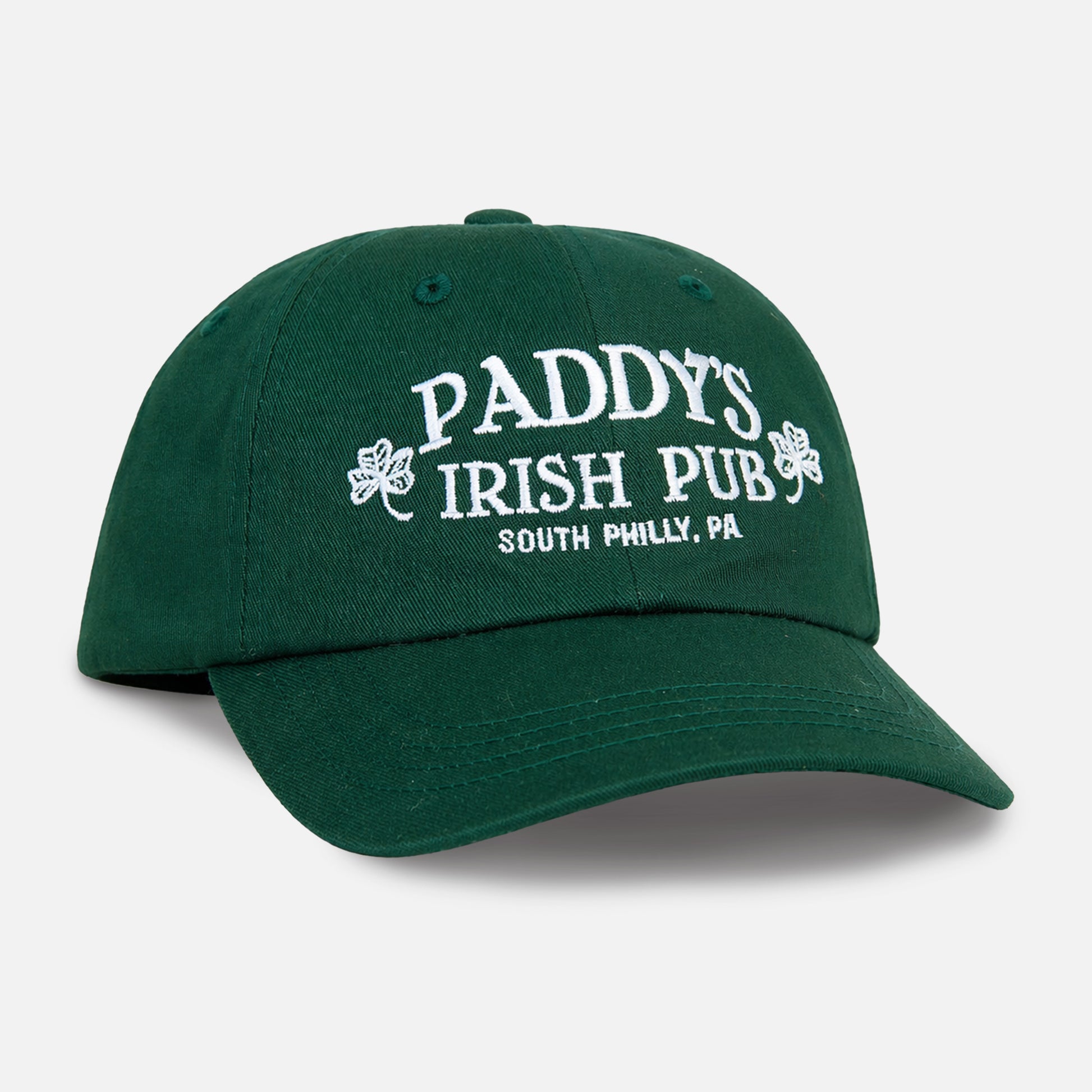 Green Paddy's Irish Pub adjustable dad hat, it's always sunny in philadelphia collectible cap