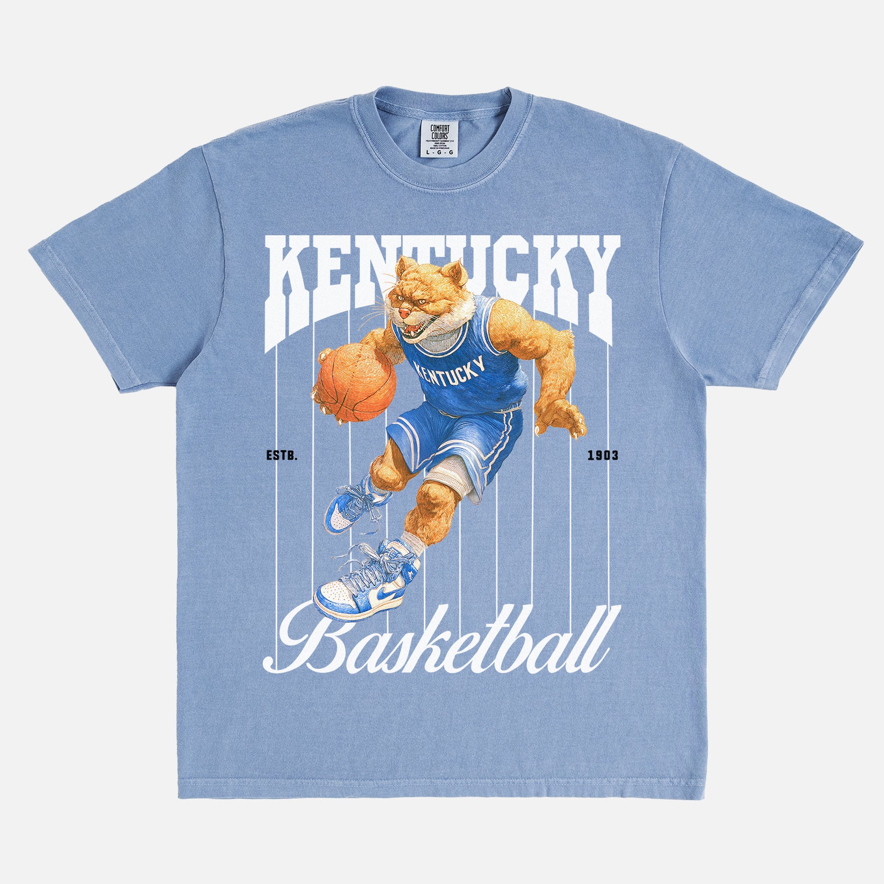 Kentucky Basketball Pinstripes T-Shirt