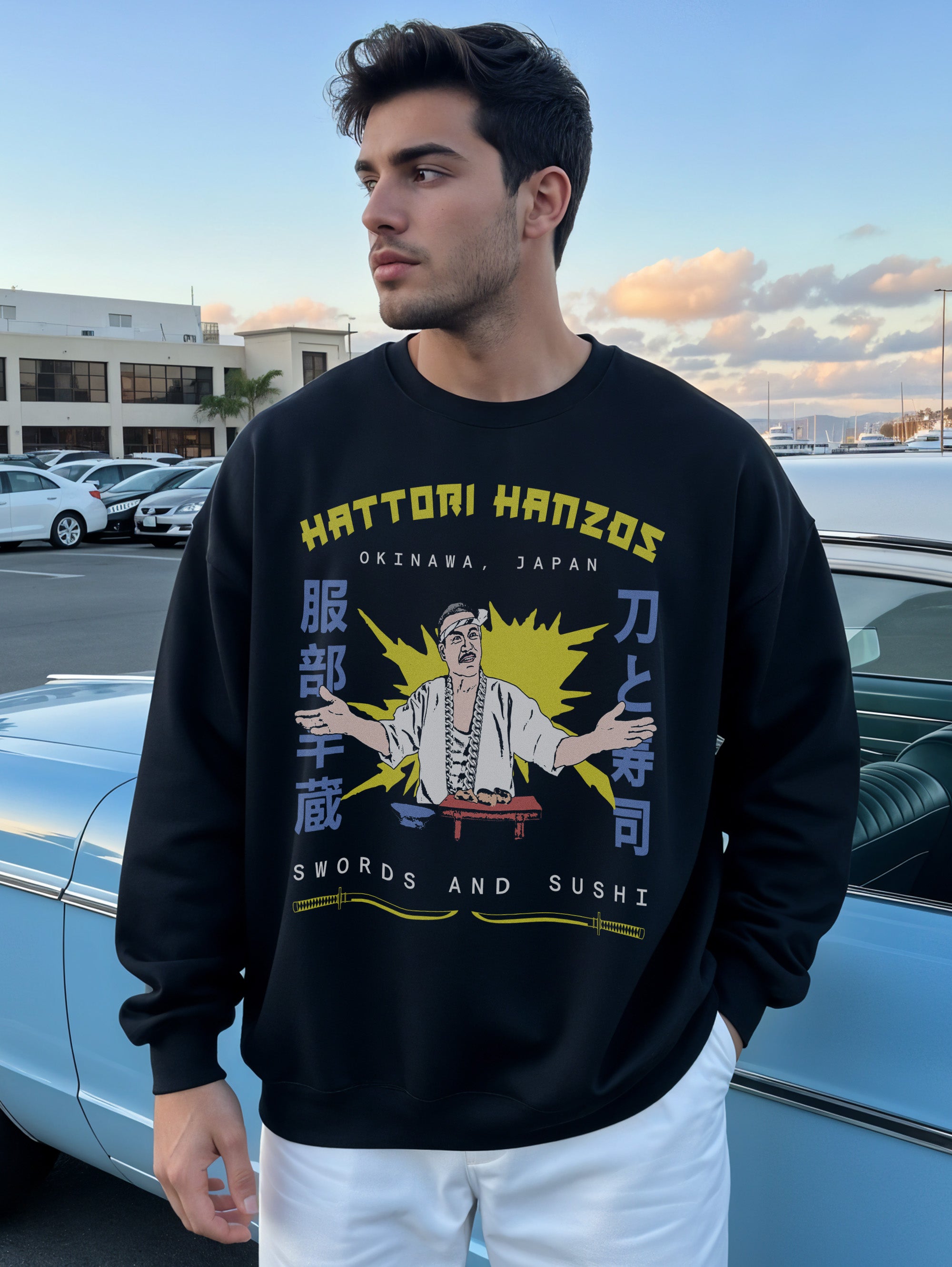 Hattori Hanzo Tarantino Movie Sweatshirt
