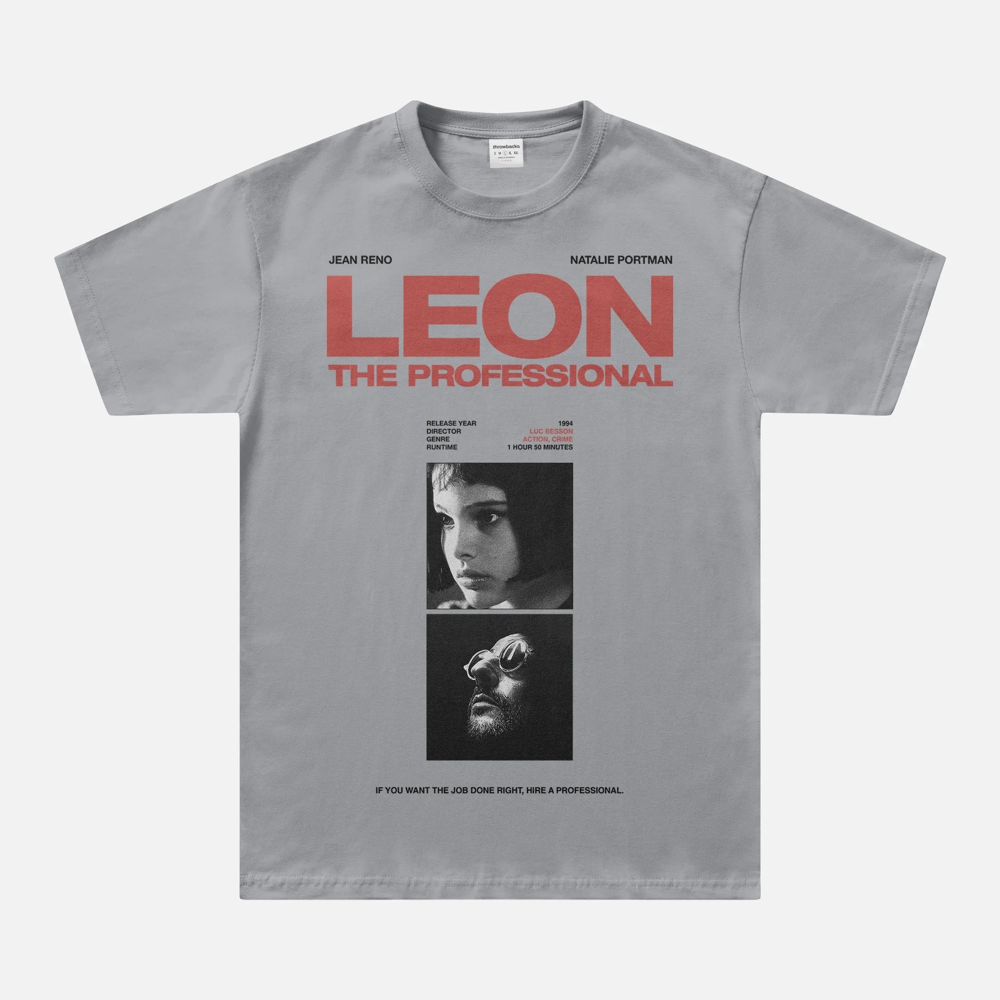 Grey Leon the Professional vintage 90's movie graphic tee shirt
