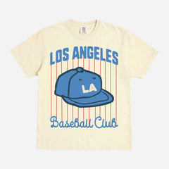 Retro LA Pinstripes Baseball Shirt