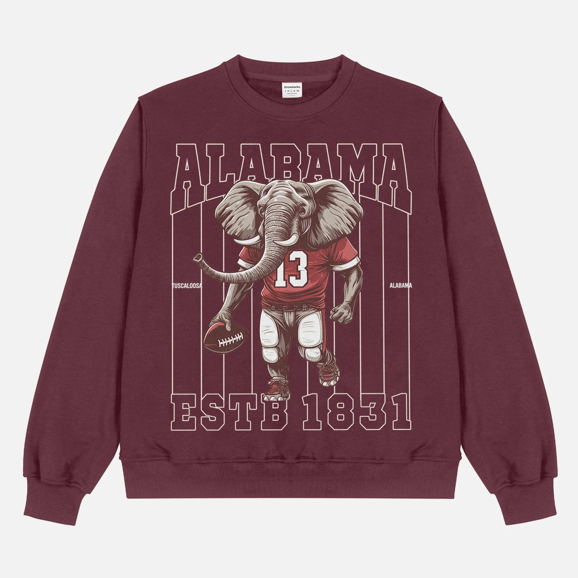 Vintage Alabama Elephant Mascot Heavyweight Crewneck sweatshirt