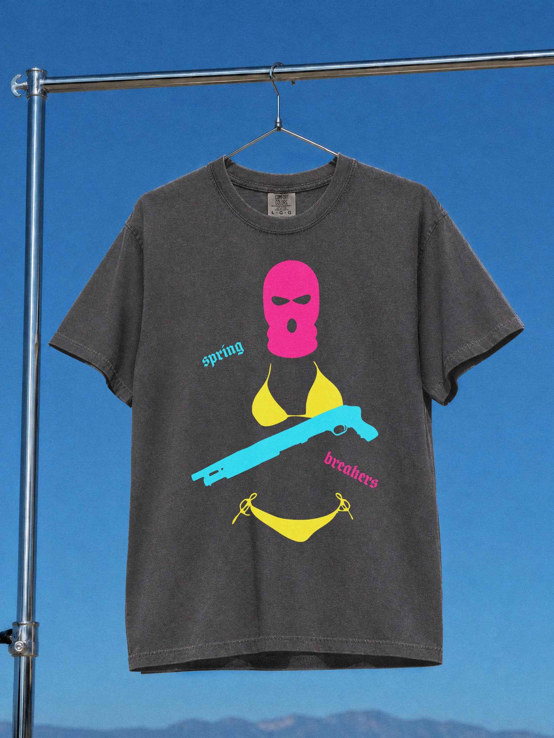 Neon Spring Breakers Silhouette Shirt