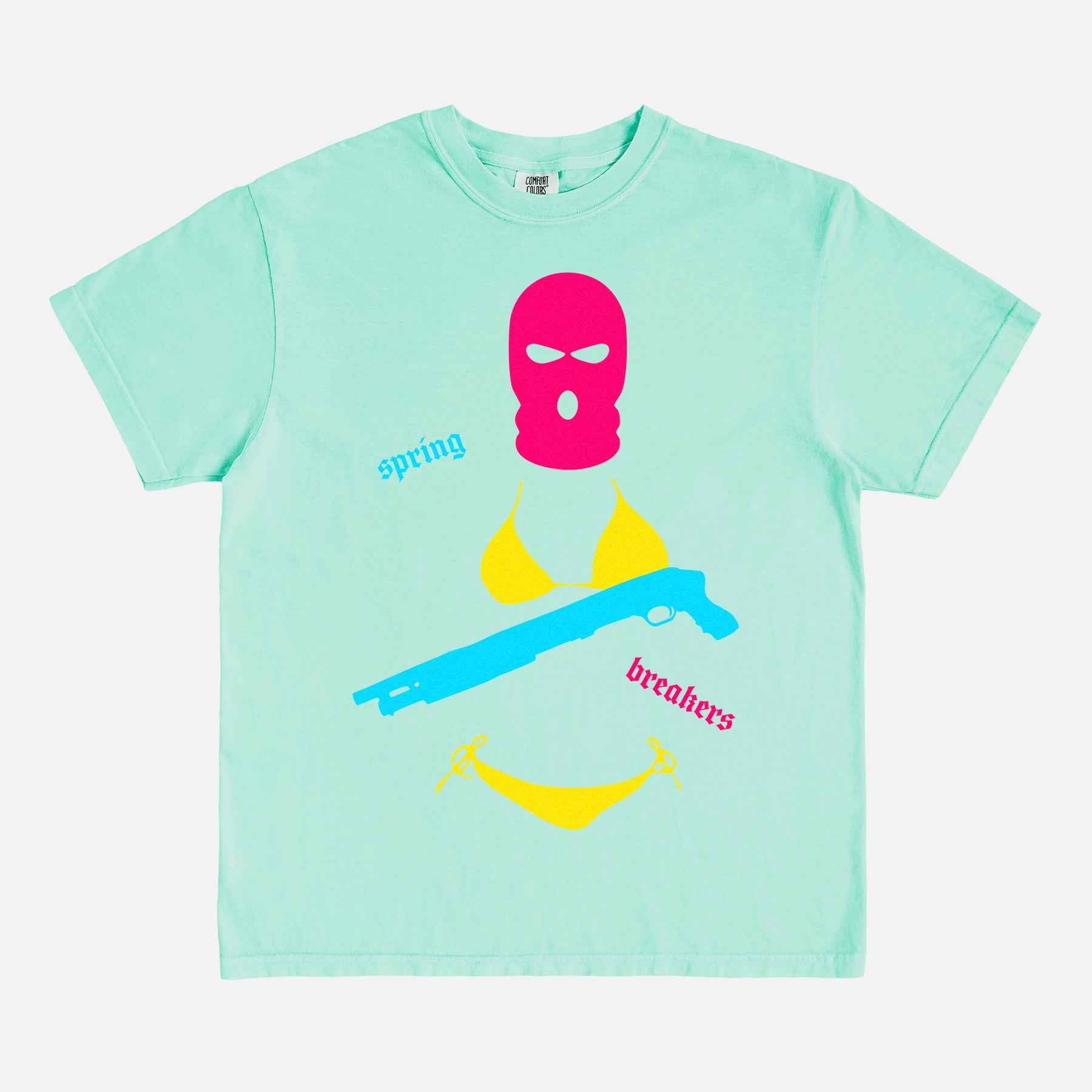 Neon Spring Breakers Silhouette Shirt