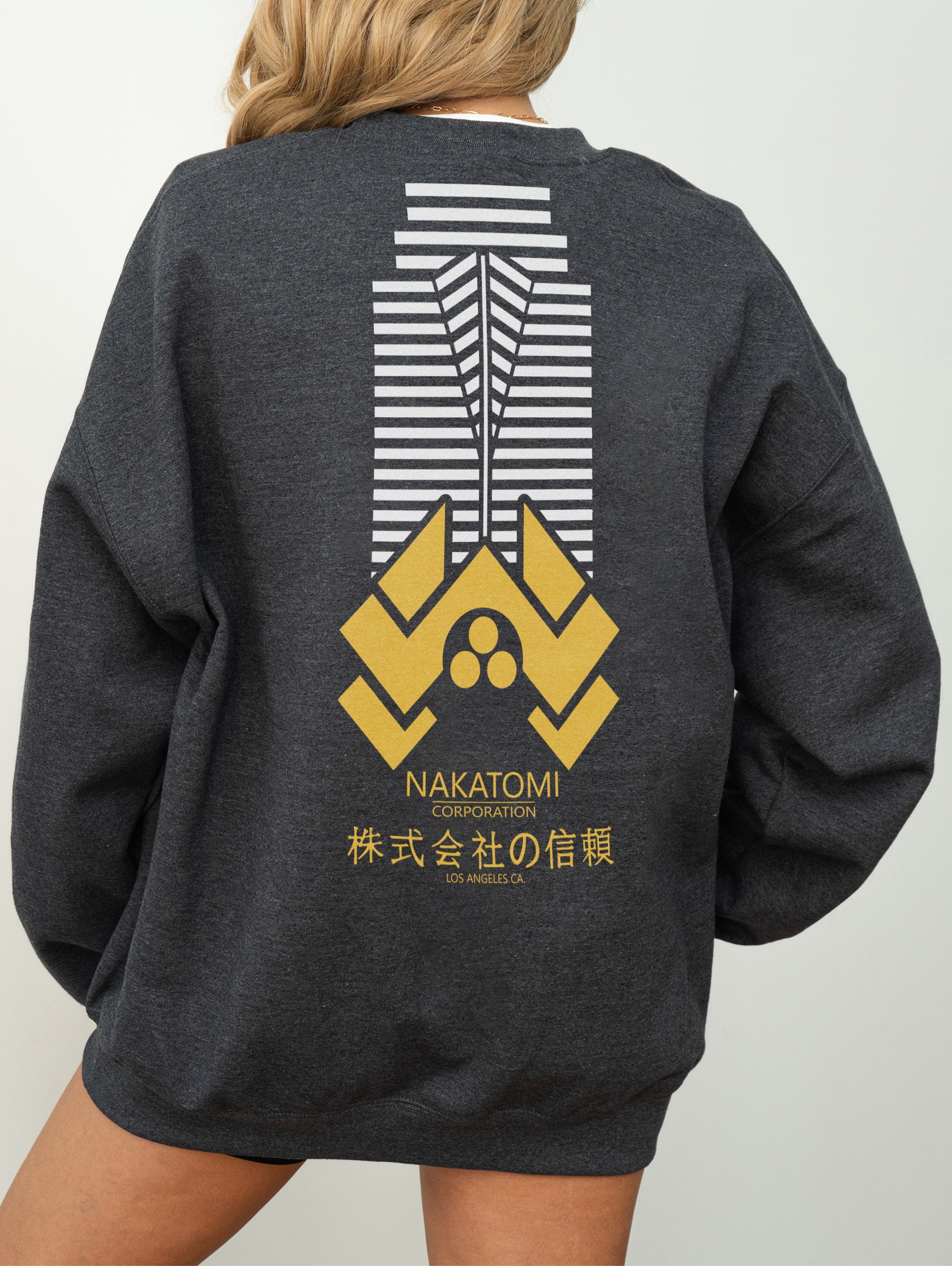 Retro Die Hard 80s action movie crewneck sweatshirt for men and women at Throwbacks