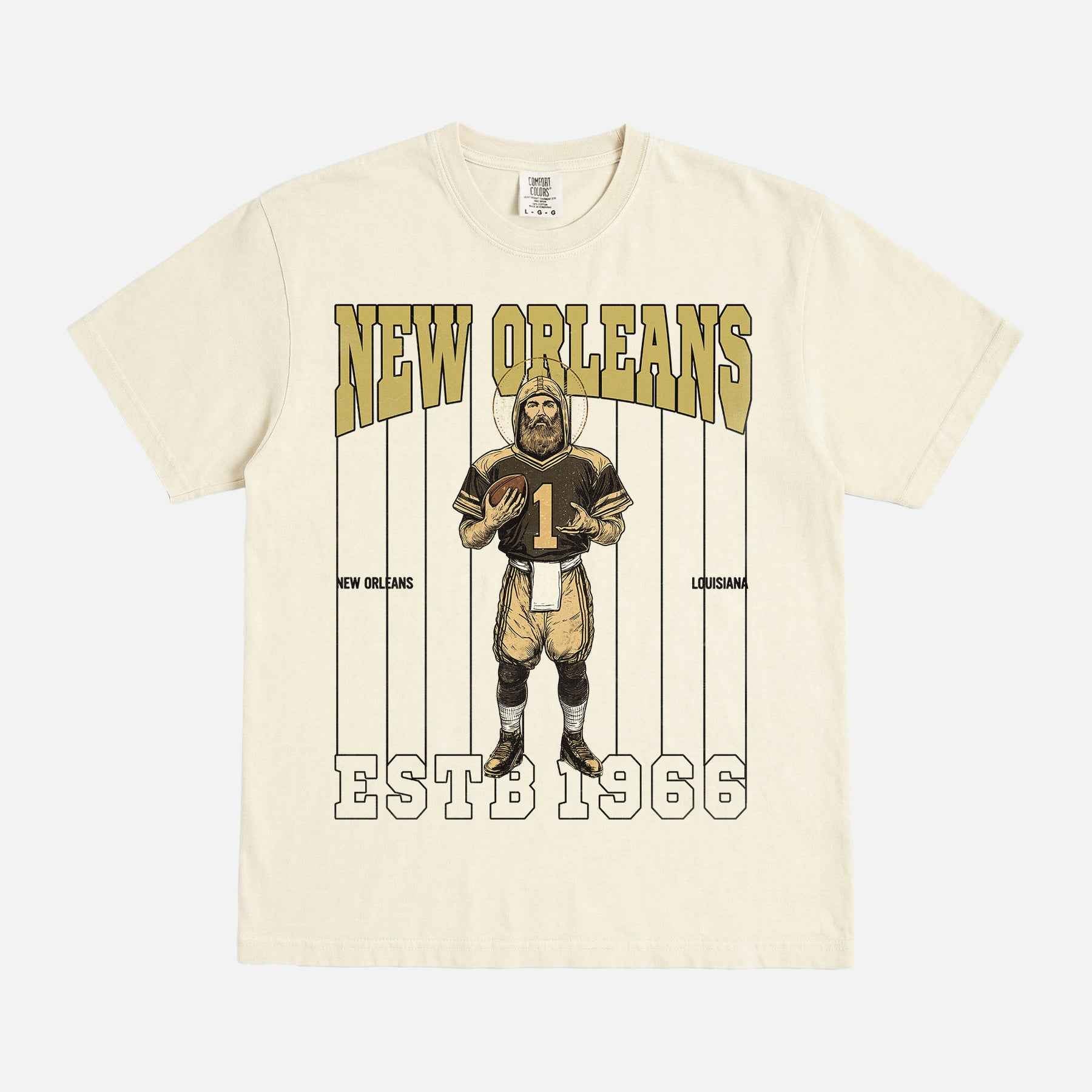 New Orleans Football Mascot T-Shirt