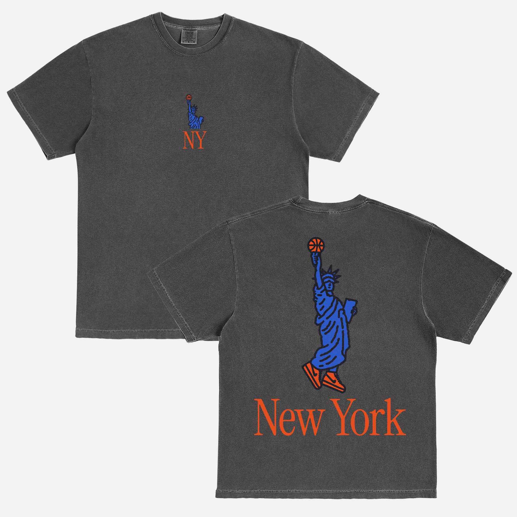 New York Statue of Liberty Basketball Tee