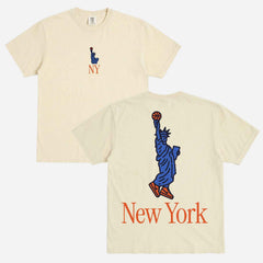 New York Statue of Liberty Basketball Tee