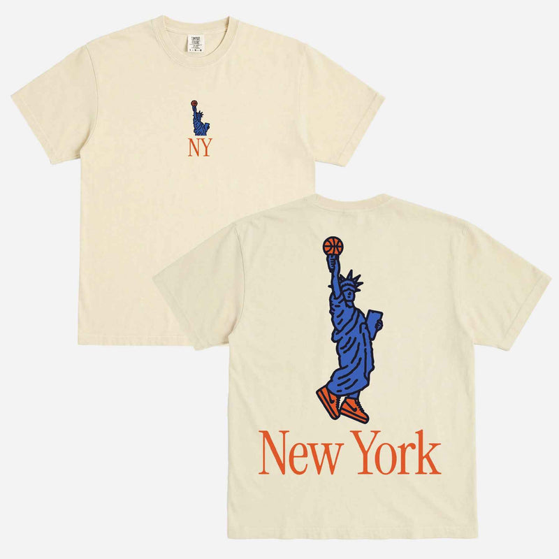 New York Statue of Liberty Basketball Tee