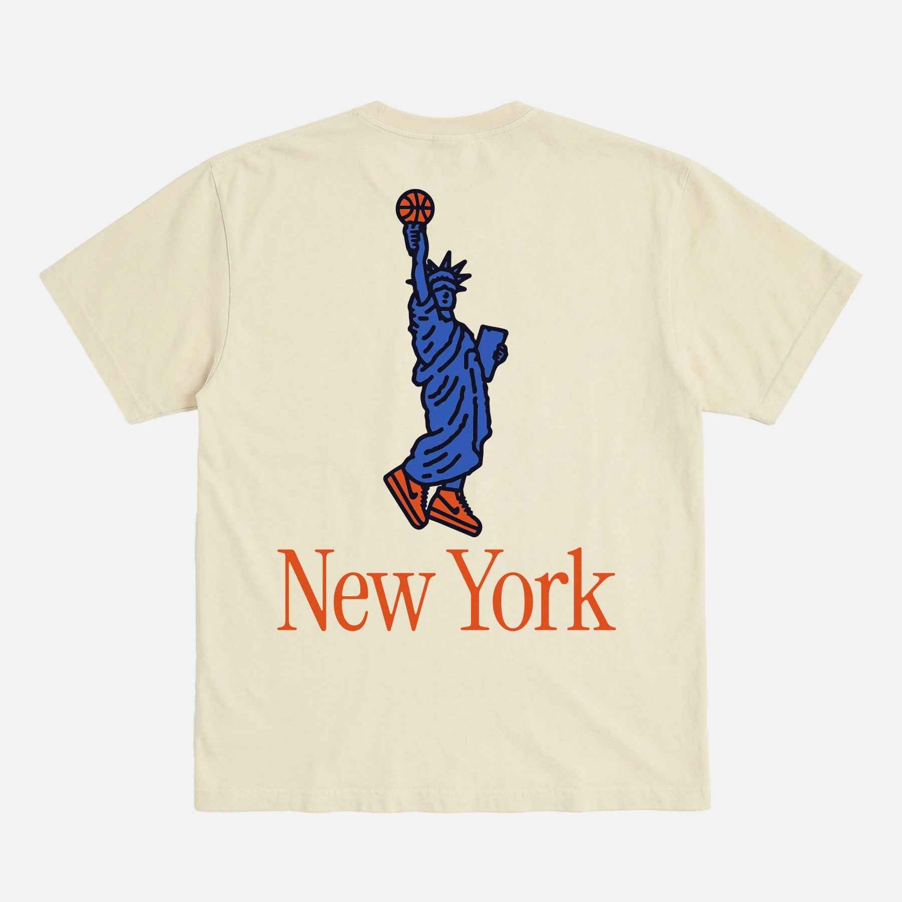 New York Statue of Liberty Basketball Tee