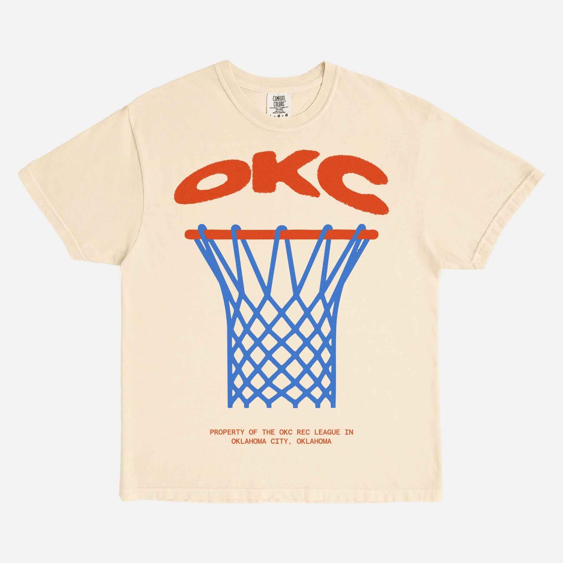 OKC Basketball Streetwear Graphic Tee