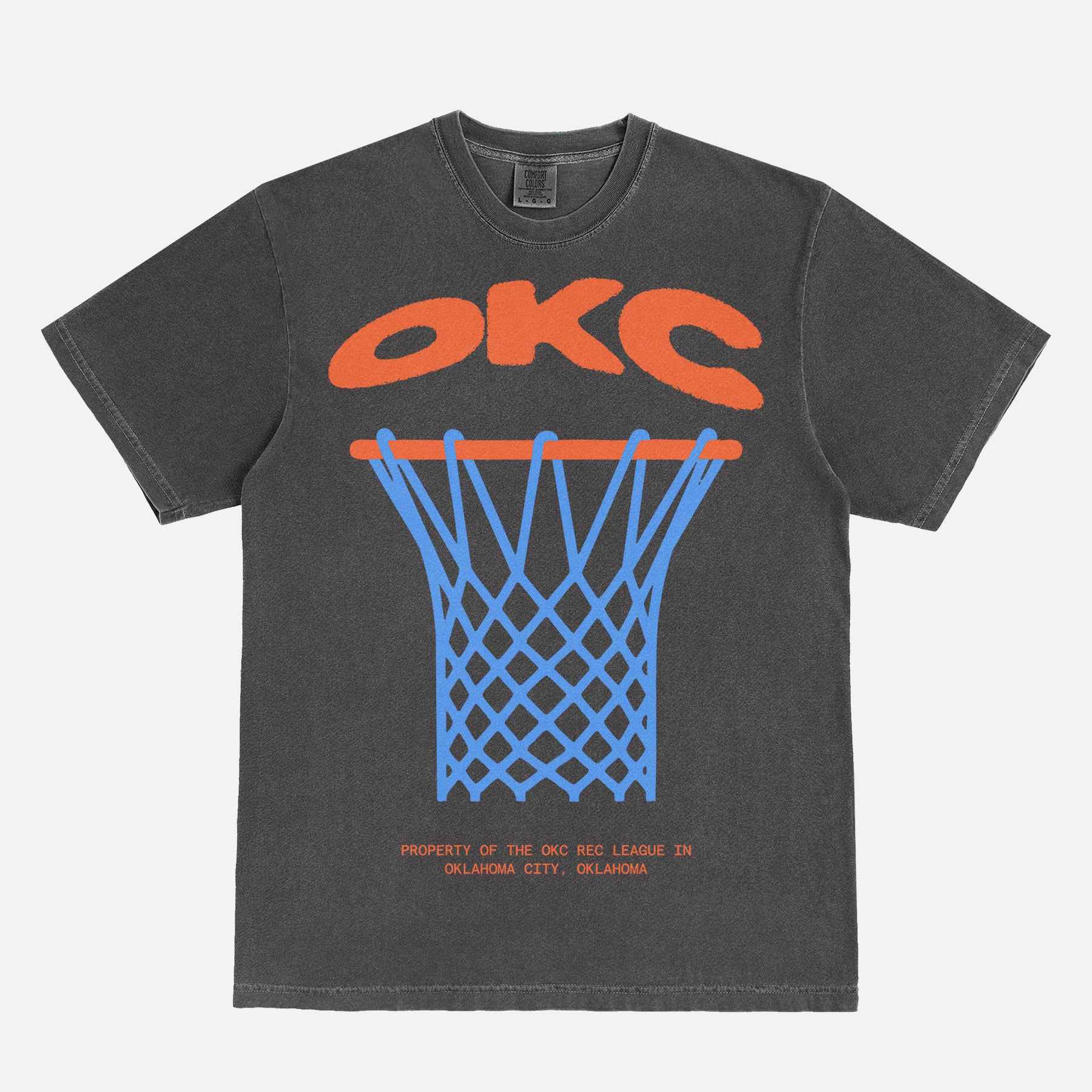 OKC Basketball Streetwear Graphic Tee