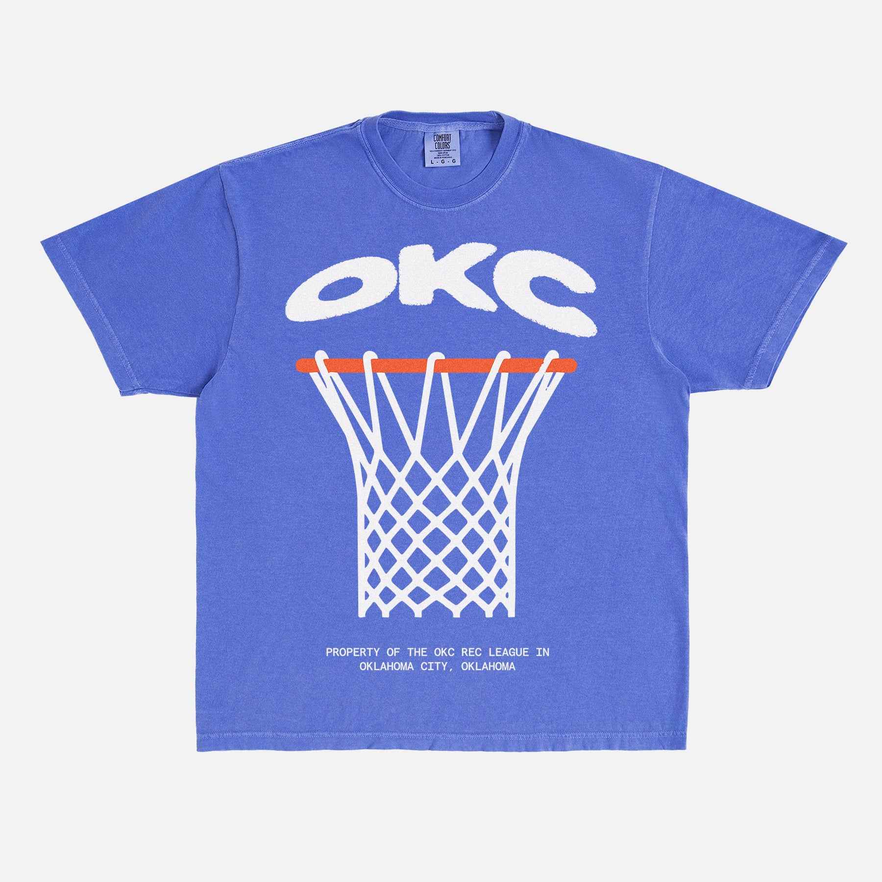 OKC Basketball Streetwear Graphic Tee