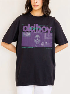 Oldboy 2003 Movie t-shirt, y2K style korean movie graphic tee 