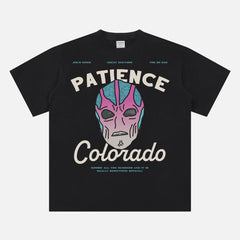 Funny Resident Alien Patience Colorado t-shirt, retro tv show graphic tee for men and women