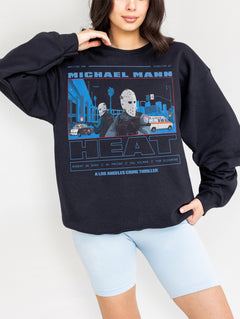 Michael Mann's 1995 HEat movie black streetwear sweatshirt apparel for sale