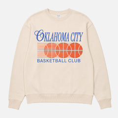 Oklahoma City Thunder NBA 90s basketball crewneck sweatshirt