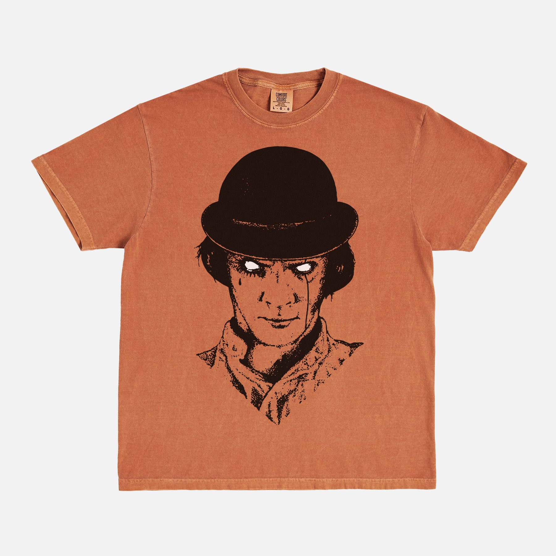 Stanley Kubrick A Clockwork Orange movie graphic t-shirt