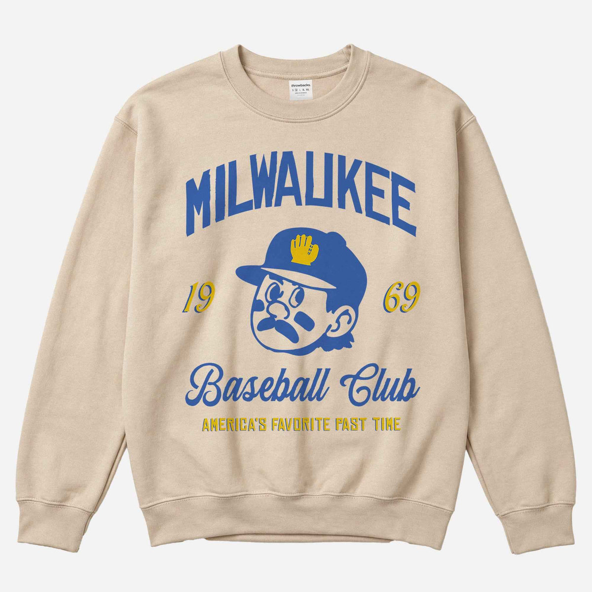 Vintage Milwaukee Baseball Sweatshirt