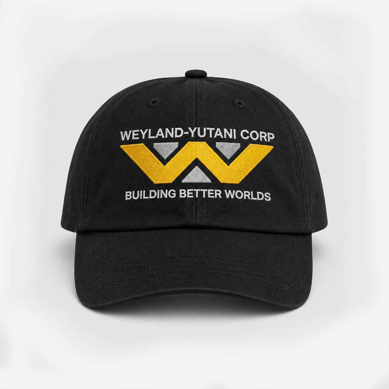Black Weyland Yutani Logo Hat