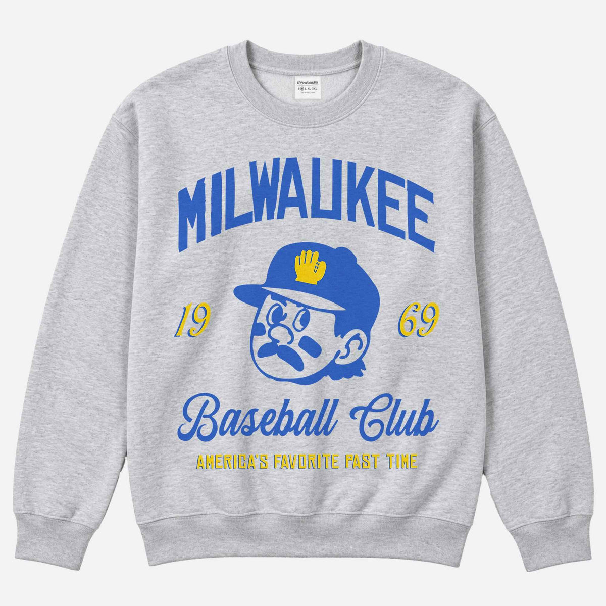 Vintage Milwaukee Baseball Sweatshirt