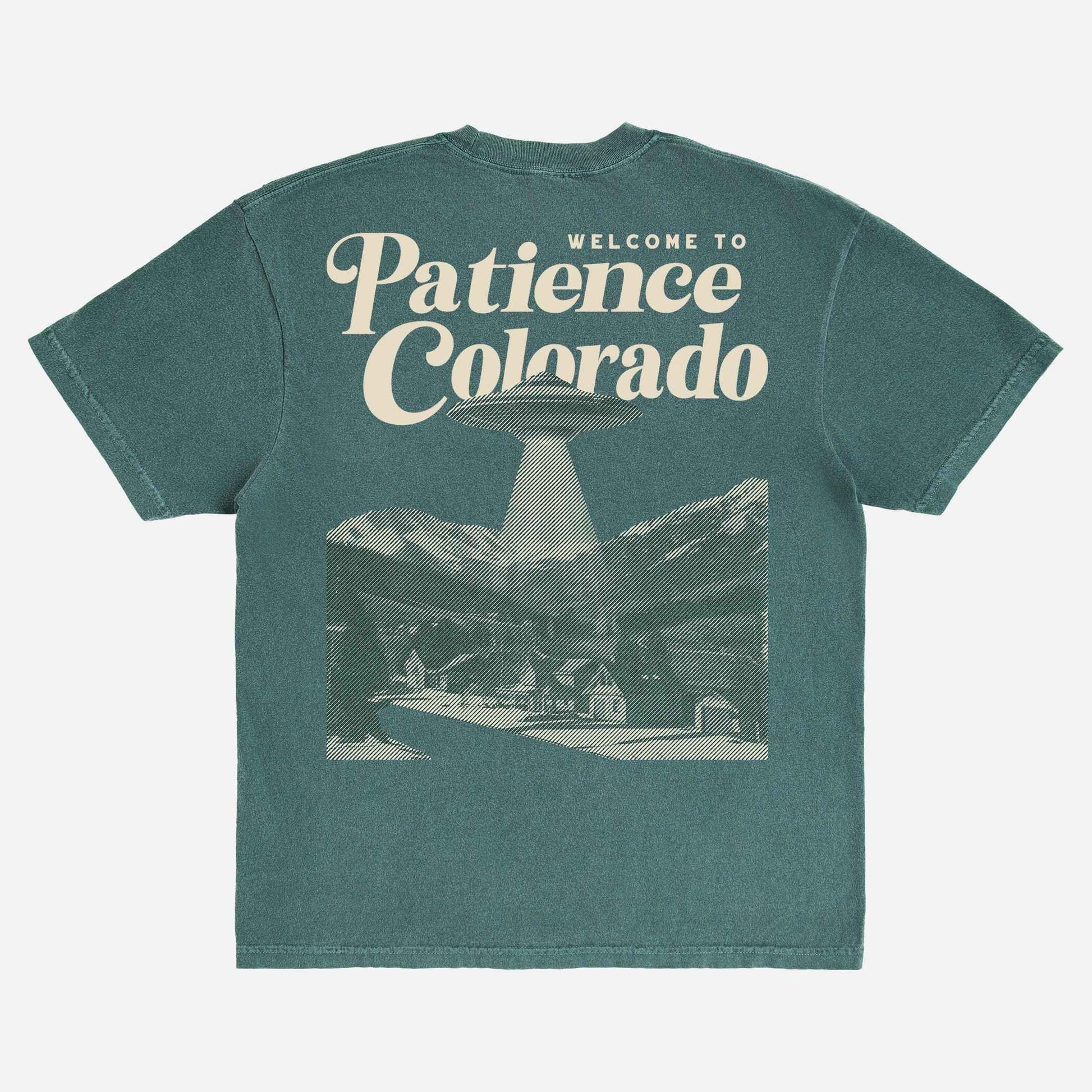 Patience, Colorado Resident Alien Halftone Shirt