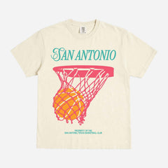 San Antonio Basketball Script Shirt