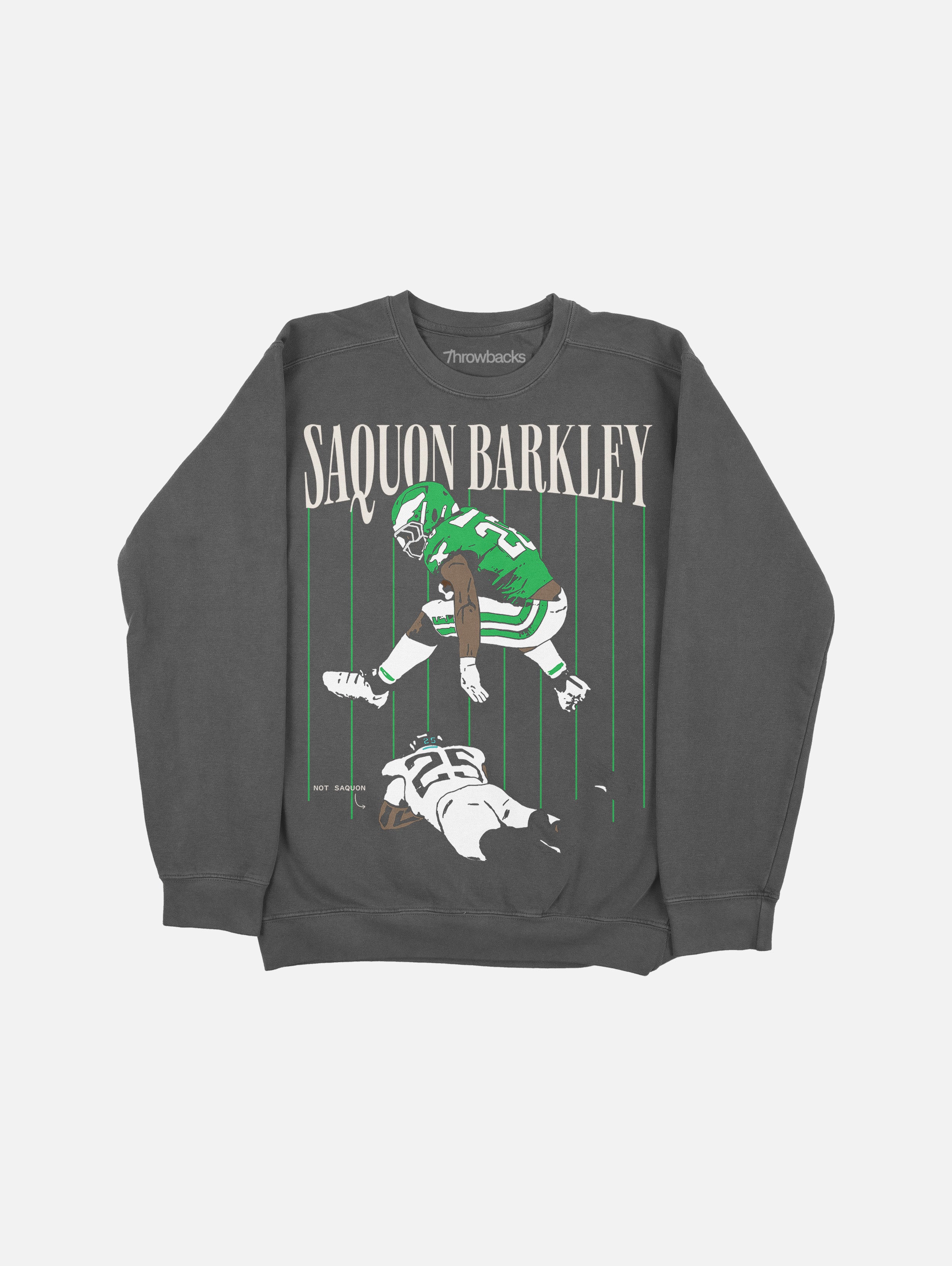 Saquon Barkley Hurdle Faded Sweatshirt