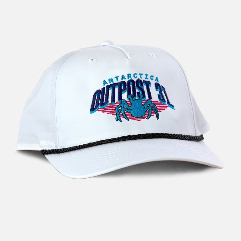 outpost 31 the thing 1982 john carpenter horror movie embroidered snapback rope hat