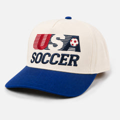 Retro US Soccer Team world cup snapback hat with vintage embroidered 90s USA soccer logo
