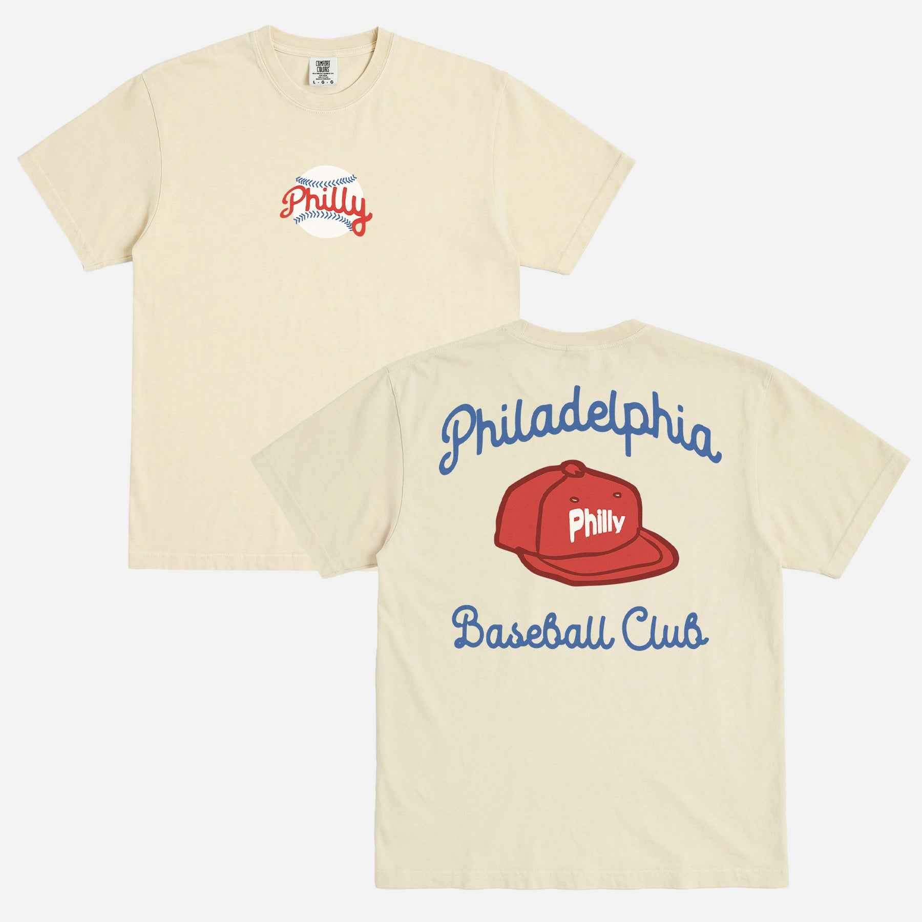 Philly Baseball Hat Graphic T-Shirt