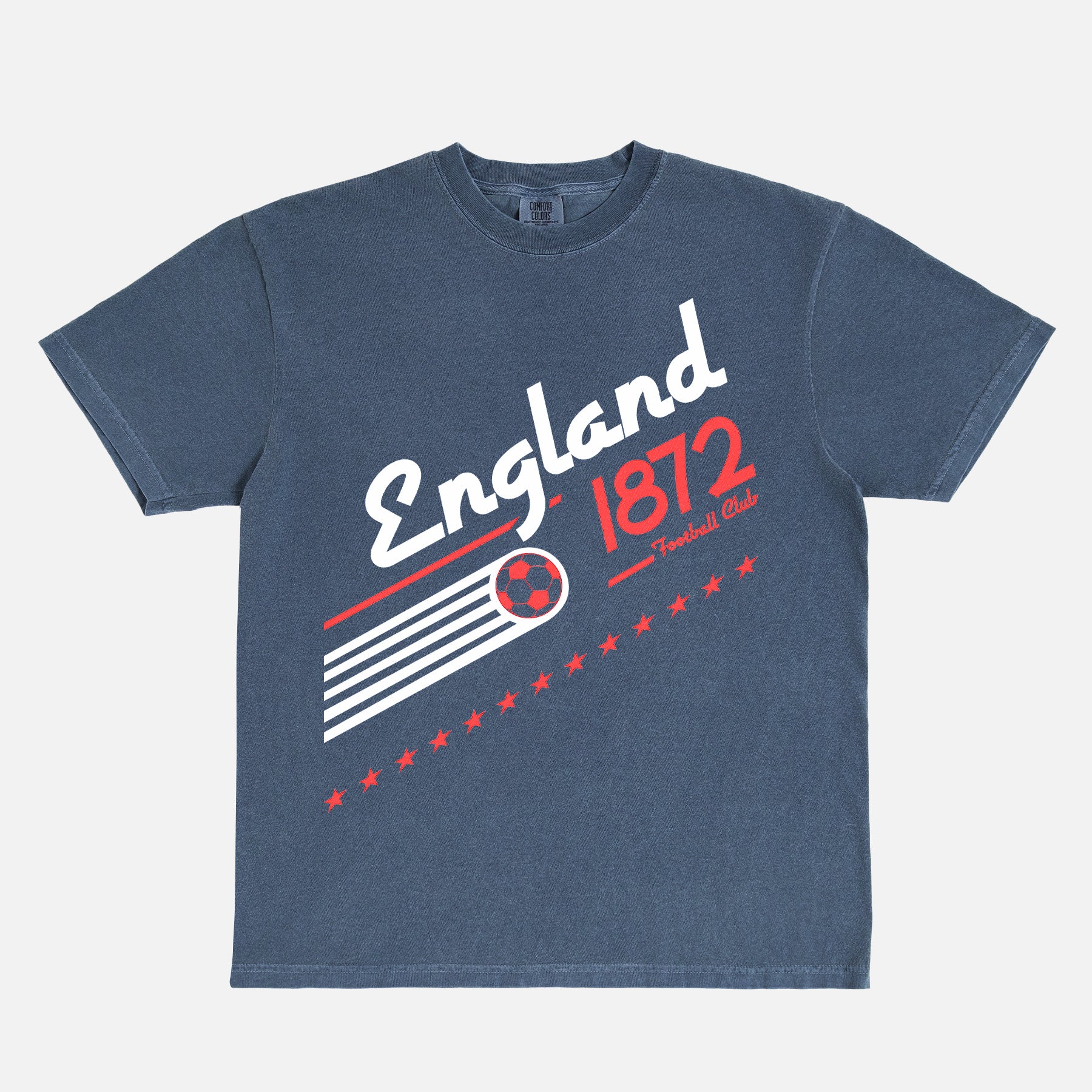 Retro 90s England Soccer T-Shirt