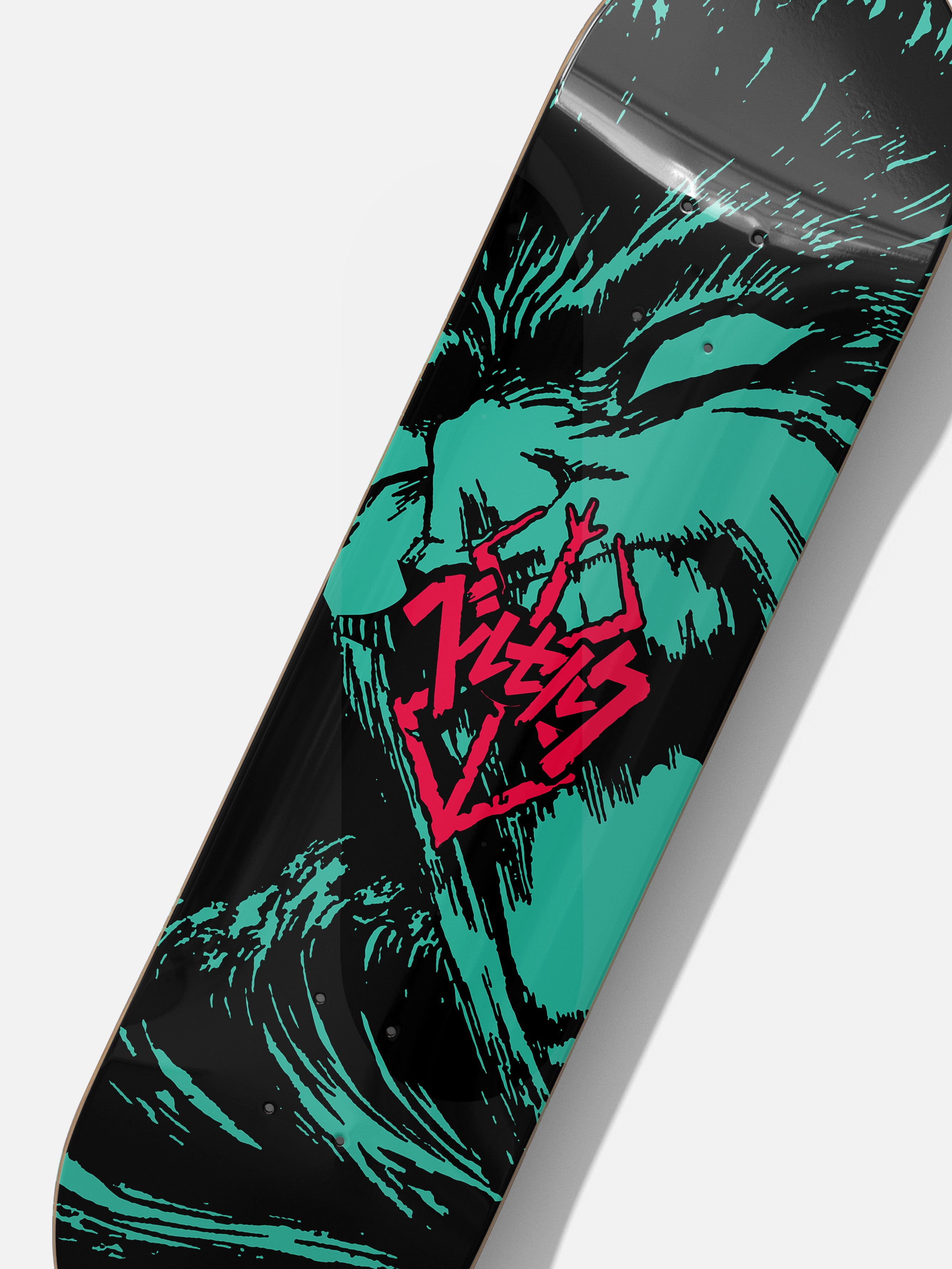 retro berserk manga anime skateboard deck