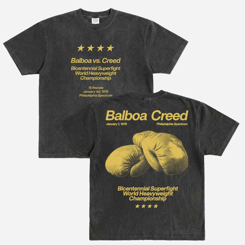 Balboa vs Creed Boxing T-Shirt
