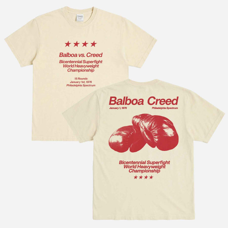 Balboa vs Creed Boxing T-Shirt