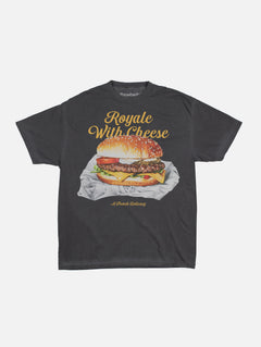 faded black royale with cheese pulp fiction quentin tarantino movie t-shirt for men and women