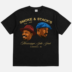 Smoke & Stack's Juke Joint Sinners movie graphic t- shirt